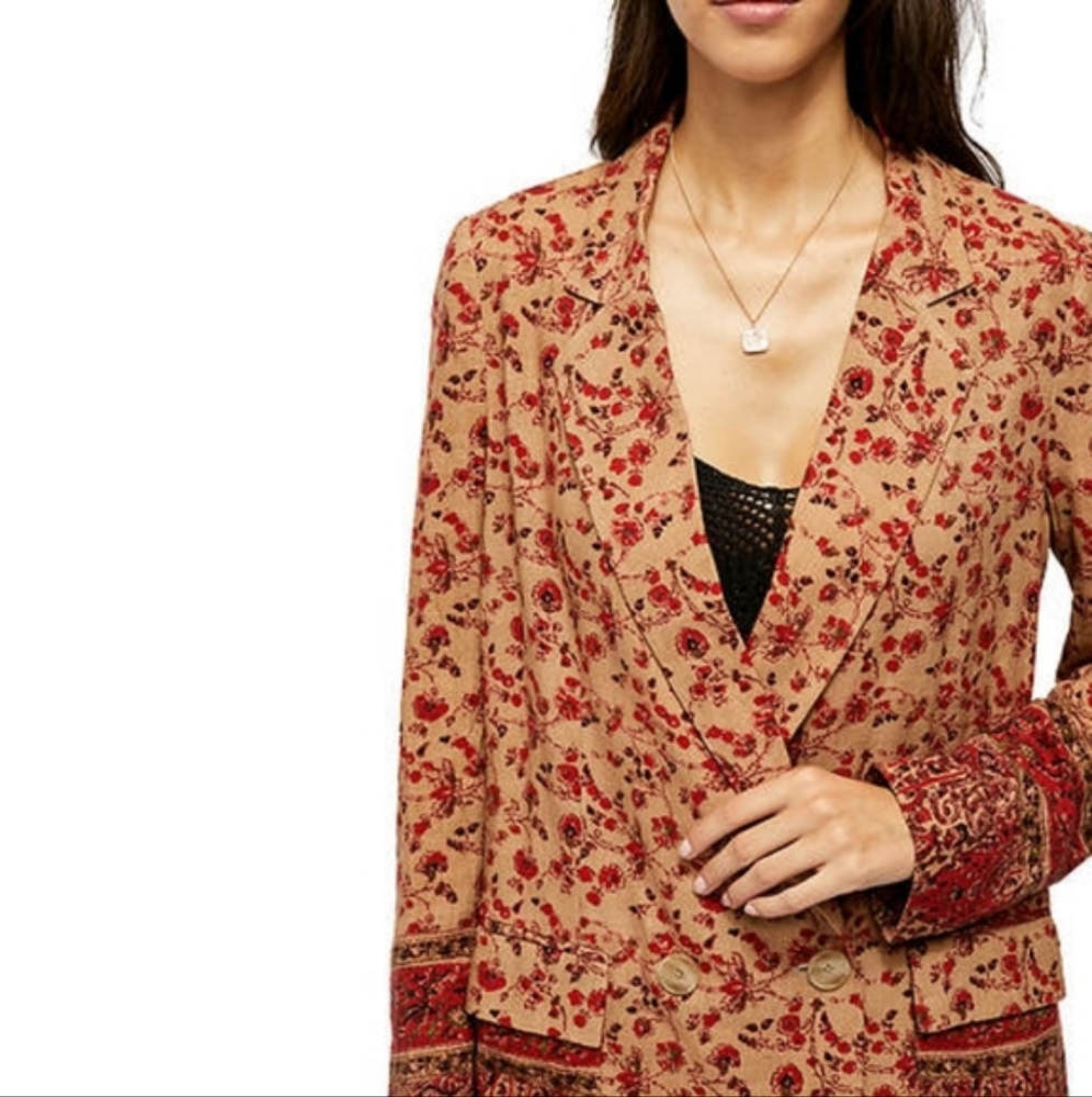 Free People Women's Bellflower Blazer